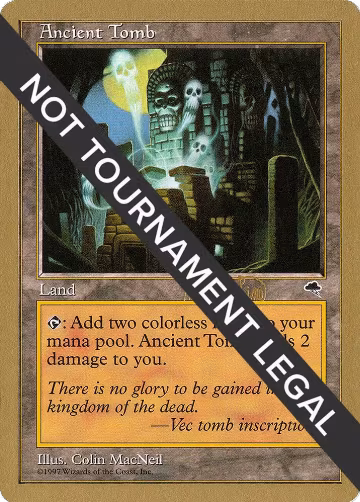 Ancient Tomb - 1999 Mark Le Pine (TMP) — card price