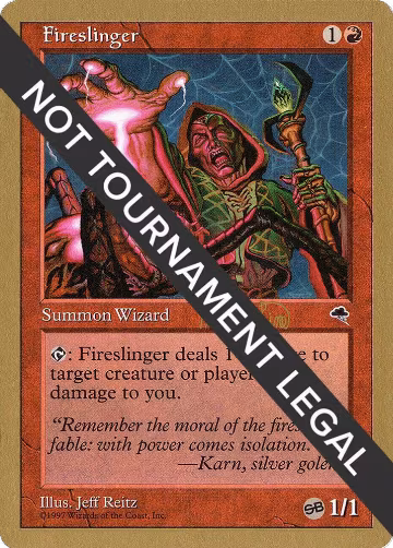 Fireslinger - 1999 Mark Le Pine (TMP) (SB), World Championship Decks — Magic card price
