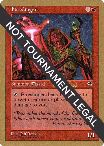 Fireslinger - 1999 Mark Le Pine (TMP), World Championship Decks — Magic card price
