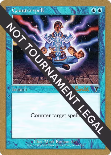 Counterspell - 2001 Alex Borteh (7ED), World Championship Decks — Magic card price