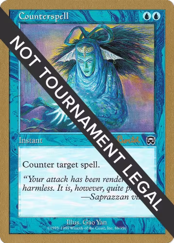 Counterspell - 2001 Alex Borteh (MMQ), World Championship Decks — Magic card price