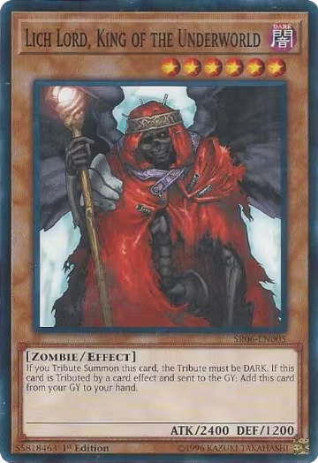 Lich Lord, King of the Underworld (SR06-EN005), Structure Deck: Lair of Darkness — Yu-Gi-Oh! card price