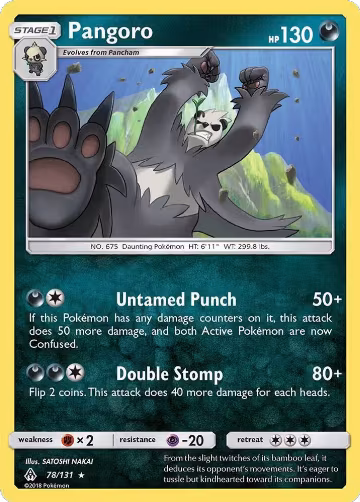 Pangoro (78/131), SM - Forbidden Light — Pokémon card price