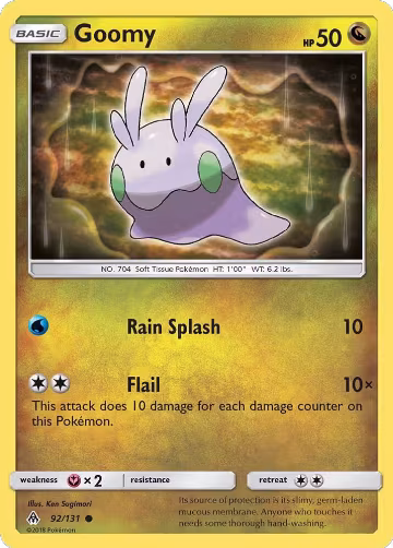 Goomy (92) (92/131), SM - Forbidden Light — Pokémon card price