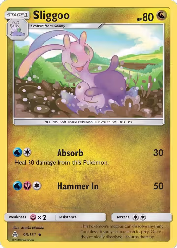 Sliggoo (93/131), SM - Forbidden Light — Pokémon card price