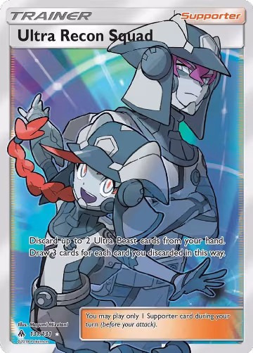 Ultra Recon Squad (Full Art) (131/131), SM - Forbidden Light — Pokémon card price