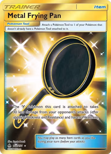 Metal Frying Pan (Secret) (144/131), SM - Forbidden Light — Pokémon card price