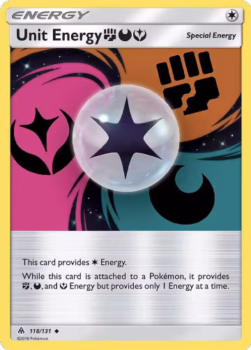 Unit Energy FDY (118/131), SM - Forbidden Light — Pokémon card price