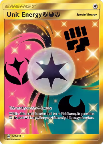 Unit Energy FDY (Secret) (146/131), SM - Forbidden Light — Pokémon card price