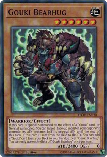 Gouki Bearhug (FLOD-EN010), Flames of Destruction — Yu-Gi-Oh! card price