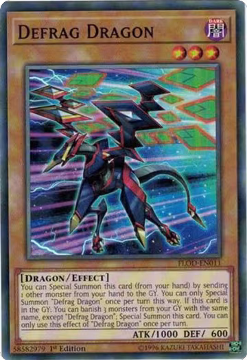 Defrag Dragon (FLOD-EN011), Flames of Destruction — Yu-Gi-Oh! card price