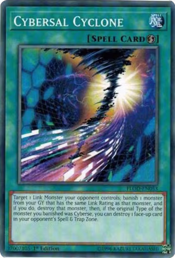 Cybersal Cyclone (FLOD-EN053), Flames of Destruction — Yu-Gi-Oh! card price
