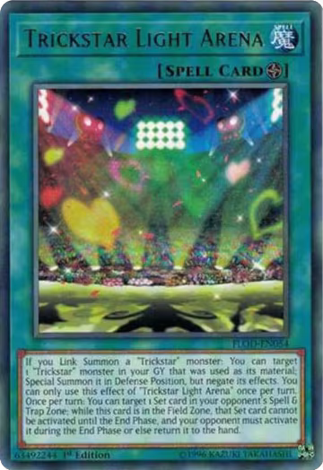 Trickstar Light Arena (FLOD-EN054), Flames of Destruction — Yu-Gi-Oh! card price