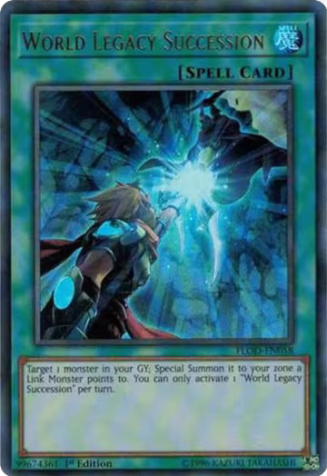 World Legacy Succession (FLOD-EN058), Flames of Destruction — Yu-Gi-Oh! card price