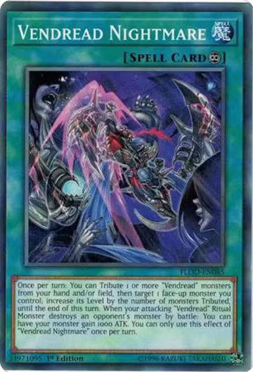 Vendread Nightmare (FLOD-EN085), Flames of Destruction — Yu-Gi-Oh! card price