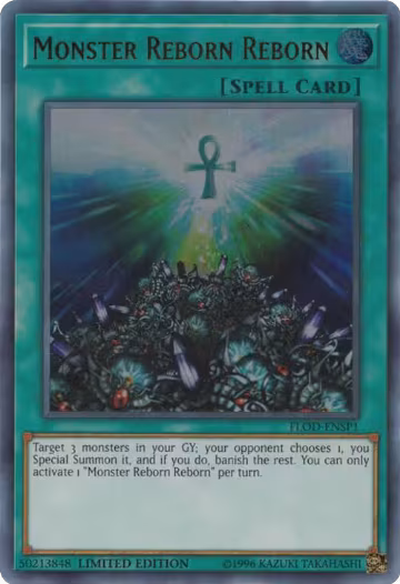 Monster Reborn Reborn (FLOD-ENSP1) (FLOD-ENSP1), Flames of Destruction — Yu-Gi-Oh! card price