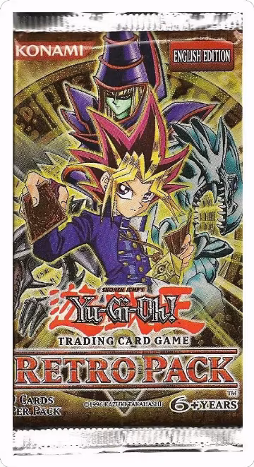Retro Pack Booster Pack, Retro Pack — Yu-Gi-Oh! sealed product price