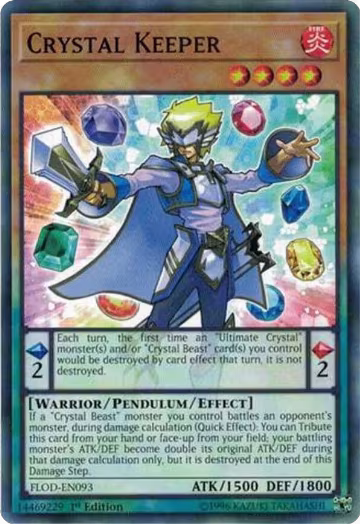 Crystal Keeper (FLOD-EN093), Flames of Destruction — Yu-Gi-Oh! card price