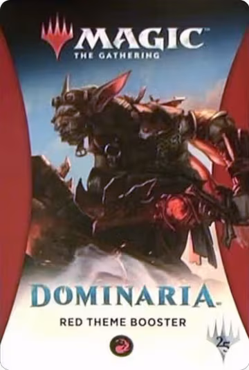 Dominaria - Theme Booster [Red], Dominaria — Magic sealed product price