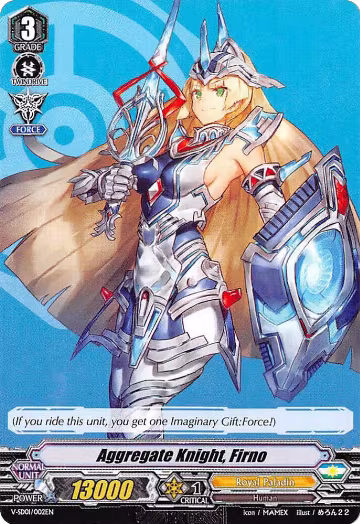 Aggregate Knight, Firno (V-SD01/002EN) — card price