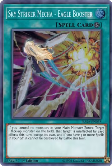 Sky Striker Mecha - Eagle Booster (DASA-EN035), Dark Saviors — Yu-Gi-Oh! card price