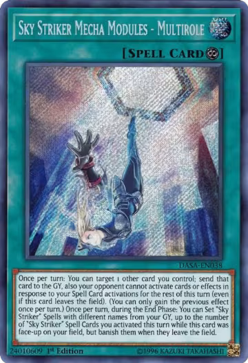 Sky Striker Mecha Modules - Multirole (DASA-EN038), Dark Saviors — Yu-Gi-Oh! card price