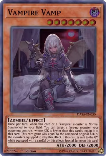 Vampire Vamp (DASA-EN050), Dark Saviors — Yu-Gi-Oh! card price