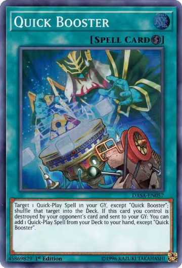 Quick Booster (DASA-EN057), Dark Saviors — Yu-Gi-Oh! card price