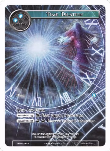 Time Dilation (Full Art) (WOM-060), Winds of the Ominous Moon — Force of Will card price