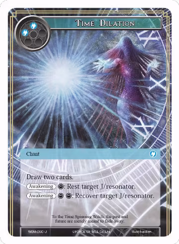 Time Dilation (WOM-060), Winds of the Ominous Moon — Force of Will card price