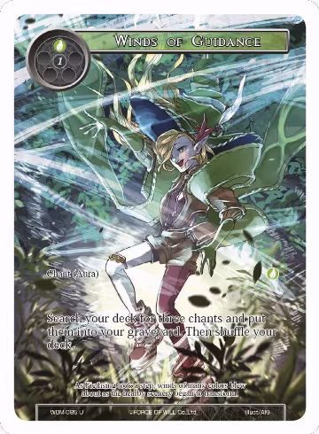 Winds of Guidance (Full Art) (WOM-085), Winds of the Ominous Moon — Force of Will card price