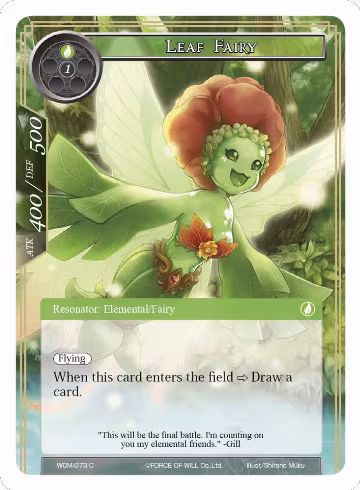 Leaf Fairy (WOM-073), Winds of the Ominous Moon — Force of Will card price
