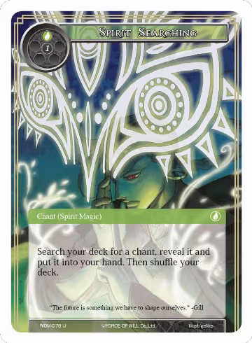 Spirit Searching (WOM-078), Winds of the Ominous Moon — Force of Will card price