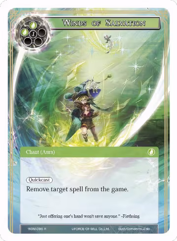 Winds of Salvation (WOM-086), Winds of the Ominous Moon — Force of Will card price