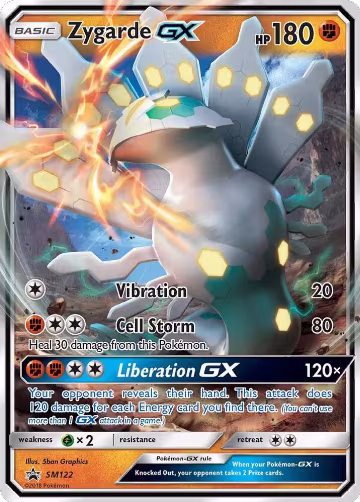 Zygarde GX - SM122 (SM122), SM Promos — Pokémon card price