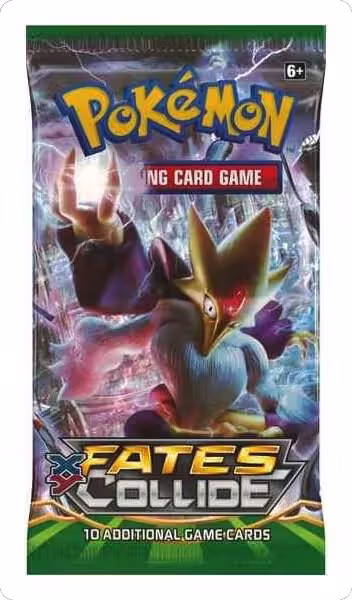 XY Fates Collide Booster Pack, XY - Fates Collide — Pokémon sealed product price