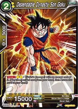 Dependable Dynasty Son Goku (BT4-078), Colossal Warfare — DB Super card price