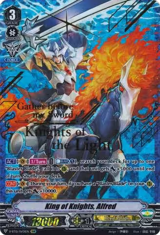King of Knights, Alfred (SVR) (V-BT01/SV01EN), V-BT01: Unite! Team Q4 — Vanguard card price
