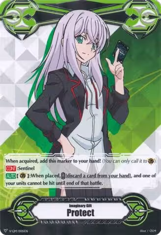 Imaginary Gift [Protect] - Misaki Tokura (V-GM/0015EN), Gift Markers — Vanguard card price