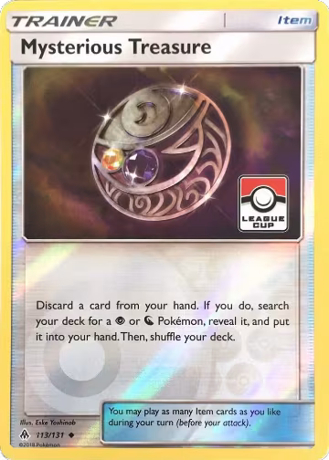 Mysterious Treasure - 113/131 (League Cup) (113/131), League & Championship Cards — Pokémon card price