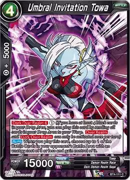 Umbral Invitation Towa (BT4-111), Colossal Warfare — DB Super card price