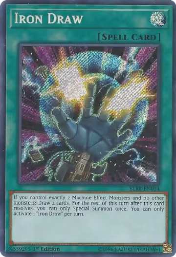 Iron Draw (BLRR-EN034), Battles of Legend: Relentless Revenge — Yu-Gi-Oh! card price
