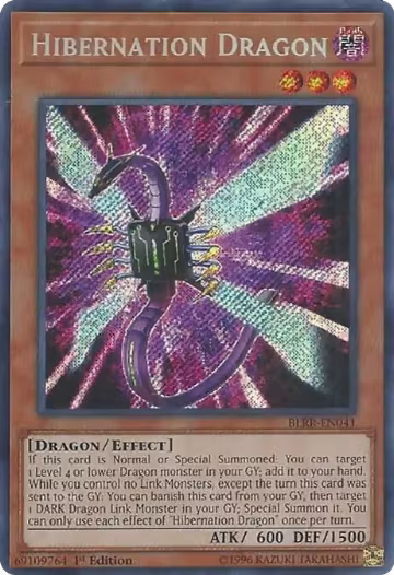 Hibernation Dragon (BLRR-EN041), Battles of Legend: Relentless Revenge — Yu-Gi-Oh! card price