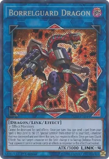 Borrelguard Dragon (BLRR-EN044), Battles of Legend: Relentless Revenge — Yu-Gi-Oh! card price