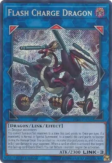 Flash Charge Dragon (BLRR-EN045), Battles of Legend: Relentless Revenge — Yu-Gi-Oh! card price