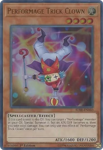 Performage Trick Clown (BLRR-EN060), Battles of Legend: Relentless Revenge — Yu-Gi-Oh! card price