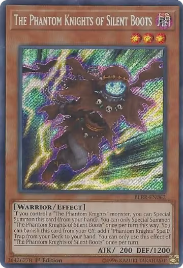 The Phantom Knights of Silent Boots (BLRR-EN062), Battles of Legend: Relentless Revenge — Yu-Gi-Oh! card price