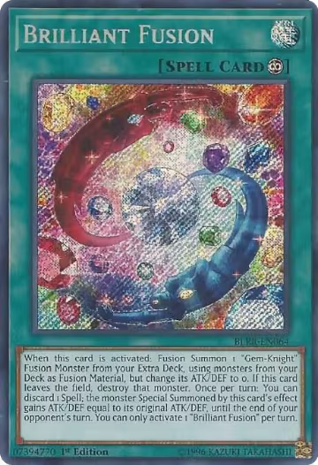 Brilliant Fusion (BLRR-EN064), Battles of Legend: Relentless Revenge — Yu-Gi-Oh! card price