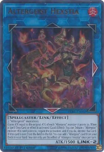 Altergeist Hexstia (BLRR-EN066), Battles of Legend: Relentless Revenge — Yu-Gi-Oh! card price