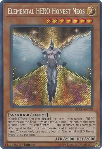 Elemental HERO Honest Neos (BLRR-EN079), Battles of Legend: Relentless Revenge — Yu-Gi-Oh! card price
